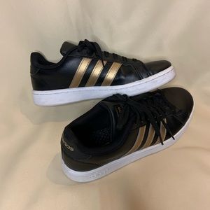 Grand Court Black/Rose Gold Adidas